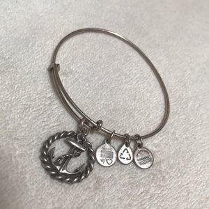 Alex and Ani Bracelet with Anchor Charm